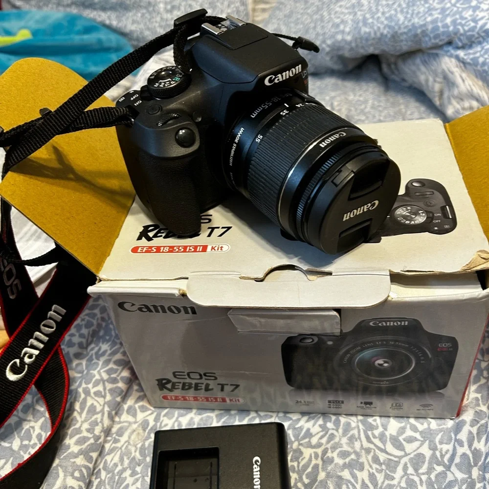 Canon Rebel T7 camera